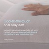 image:imageCoop Cool Pillow Cover Queen Size Cooling Pillow Cover for Memory Foam Pillows Ultra Soft WrinkleResistant amp Breathable Cases with Zipper Cooling Bed Pillow Cover for Hot SleepersEden Cool Pillowcase