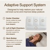 image:imageCoop Home Goods Adjustable Orthopedic Pillow Queen Ergonomic Cervical Neck Support Memory Foam Pillows for Side amp Back Sleepers Breathable Washable Cover GREENGUARD amp CertiPURUS CertifiedQueen
