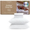 image:imageCoop Home Goods Cool Cooling Bed Sheets 4 Piece Full Sheet Set Dove Grey Breathable Cooling and Super Soft Luxury Spa amp Hotel Quality Full Size Bed SetWhite