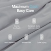 image:imageCoop Home Goods Cool Cooling Bed Sheets 4 Piece Full Sheet Set Dove Grey Breathable Cooling and Super Soft Luxury Spa amp Hotel Quality Full Size Bed SetWhite