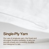 image:imageCoop Home Goods Cool Cooling Bed Sheets 4 Piece Full Sheet Set Dove Grey Breathable Cooling and Super Soft Luxury Spa amp Hotel Quality Full Size Bed SetWhite