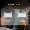 image:imageCoop Home Goods Cool Side Crescent Pillowcase Queen Size Cooling Pillow Case for Hot Sleepers Crescent Shape TwoSided Pillow Covers Cozy Side amp Cool Side Ultra Soft Lulltra Cool TechnologyTravel