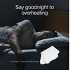 image:imageCoop Home Goods Cool Side Crescent Pillowcase Queen Size Cooling Pillow Case for Hot Sleepers Crescent Shape TwoSided Pillow Covers Cozy Side amp Cool Side Ultra Soft Lulltra Cool TechnologyCrescent