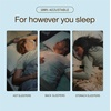 image:imageCoop Home Goods Eden Bed Pillow Queen Size for Sleeping on Back Stomach and Side Sleeper Medium Soft Memory Foam Cooling Gel  CertiPURUSGREENGUARD GoldClassic
