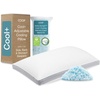 image:imageCoop Home Goods Eden Bed Pillow Queen Size for Sleeping on Back Stomach and Side Sleeper Medium Soft Memory Foam Cooling Gel  CertiPURUSGREENGUARD GoldClassic