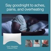 image:imageCoop Home Goods Eden Bed Pillow Queen Size for Sleeping on Back Stomach and Side Sleeper Medium Soft Memory Foam Cooling Gel  CertiPURUSGREENGUARD GoldCrescent