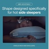 image:imageCoop Home Goods Eden Bed Pillow Queen Size for Sleeping on Back Stomach and Side Sleeper Medium Soft Memory Foam Cooling Gel  CertiPURUSGREENGUARD GoldCutout