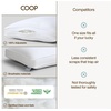 image:imageCoop Home Goods Essence Cooling Down Alternative Pillows Set of 2 Queen Size Adjustable Cooling Pillow for Hot Sleepers CoolTouch Luxury Hotel Pillows for Stomach Back or Side Sleepers 27x17Classic
