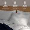 image:imageCoop Home Goods Essence Cooling Down Alternative Pillows Set of 2 Queen Size Adjustable Cooling Pillow for Hot Sleepers CoolTouch Luxury Hotel Pillows for Stomach Back or Side Sleepers 27x17Classic