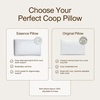 image:imageCoop Home Goods Essence Cooling Down Alternative Pillows Set of 2 Queen Size Adjustable Cooling Pillow for Hot Sleepers CoolTouch Luxury Hotel Pillows for Stomach Back or Side Sleepers 27x17Crescent