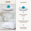 image:imageCoop Home Goods Extra Oomph AC Fill GelInfused Memory Foam amp Poly Fill Extra Fill Bag Refill for Eden Memory Foam Pillow GREENGUARD Gold and CertiPURUS CertifiedExtra Phluff for Essence Pillow