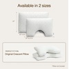 image:imageCoop Home Goods Latex Pillow Case Queen UltraSoft Breathable CottonBlend Pillowcase with Zipper Machine Washable EcoFriendly Quilted Case for Adjustable PillowsCutout