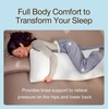 image:imageCoop Home Goods Original Adjustable Body Pillow 20x54 Long Pillow for Back Shoulder Hip and Knee Support Side Sleeper Body Pillows for Adults with Memory Foam amp Washable CoverCool Body Pillow