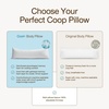 image:imageCoop Home Goods Original Adjustable Body Pillow 20x54 Long Pillow for Back Shoulder Hip and Knee Support Side Sleeper Body Pillows for Adults with Memory Foam amp Washable CoverCool Body Pillow