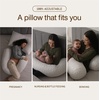 image:imageCoop Home Goods Original Adjustable Body Pillow 20x54 Long Pillow for Back Shoulder Hip and Knee Support Side Sleeper Body Pillows for Adults with Memory Foam amp Washable CoverMaternity Pillow