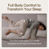 image:imageCoop Home Goods Original Adjustable Body Pillow 20x54 Long Pillow for Back Shoulder Hip and Knee Support Side Sleeper Body Pillows for Adults with Memory Foam amp Washable CoverBody Pillow  Protector