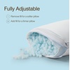 image:imageCoop Home Goods Original Adjustable Body Pillow 20x54 Long Pillow for Back Shoulder Hip and Knee Support Side Sleeper Body Pillows for Adults with Memory Foam amp Washable CoverCool Body Pillow