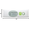 image:imageCoop Home Goods Original Adjustable Body Pillow 20x54 Long Pillow for Back Shoulder Hip and Knee Support Side Sleeper Body Pillows for Adults with Memory Foam amp Washable CoverBody Pillow