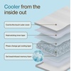 image:imageCoop Home Goods Original Adjustable Body Pillow 20x54 Long Pillow for Back Shoulder Hip and Knee Support Side Sleeper Body Pillows for Adults with Memory Foam amp Washable CoverCool Body Pillow