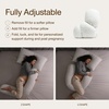 image:imageCoop Home Goods Original Adjustable Body Pillow 20x54 Long Pillow for Back Shoulder Hip and Knee Support Side Sleeper Body Pillows for Adults with Memory Foam amp Washable CoverMaternity Pillow