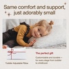 image:imageCoop Home Goods Original Toddler Adjustable Pillow Soft Breathable 19 x 13 Washable Mini Bed Pillow with Premium Memory Foam and Zippered Cover CertiPURUSGREENGUARD GoldOriginal