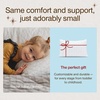 image:imageCoop Home Goods Original Toddler Adjustable Pillow Soft Breathable 19 x 13 Washable Mini Bed Pillow with Premium Memory Foam and Zippered Cover CertiPURUSGREENGUARD GoldCool