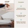 image:imageCoop Home Goods UltraCool Waterproof Mattress Protector Twin Cooling Mattress Protector Machine Washable Cooling Bed Cover Whisper Quiet Waterproof Bed Cover Twin 39x75California King