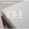 image:imageCoop Home Goods UltraCool Waterproof Mattress Protector Twin Cooling Mattress Protector Machine Washable Cooling Bed Cover Whisper Quiet Waterproof Bed Cover Twin 39x75Queen