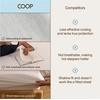 image:imageCoop Home Goods UltraCool Waterproof Mattress Protector Twin Cooling Mattress Protector Machine Washable Cooling Bed Cover Whisper Quiet Waterproof Bed Cover Twin 39x75Queen