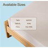 image:imageCoop Home Goods UltraCool Waterproof Mattress Protector Twin Cooling Mattress Protector Machine Washable Cooling Bed Cover Whisper Quiet Waterproof Bed Cover Twin 39x75California King