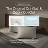 image:imageCoop Home Goods UltraTech Pillow Protector for Memory Foam Pillows Waterproof Pack of 2 Queen Size Pillow Covers OekoTex Certified Breathable Zippered Covers Machine WashableCutOut King