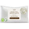 image:imageCoop Home Goods Extra Oomph AC Fill GelInfused Memory Foam amp Poly Fill Extra Fill Bag Refill for Eden Memory Foam Pillow GREENGUARD Gold and CertiPURUS CertifiedExtra Oomph Firm for Original Pillow