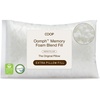 image:imageCoop Home Goods Extra Oomph AC Fill GelInfused Memory Foam amp Poly Fill Extra Fill Bag Refill for Eden Memory Foam Pillow GREENGUARD Gold and CertiPURUS CertifiedExtra Oomph for Original Pillow