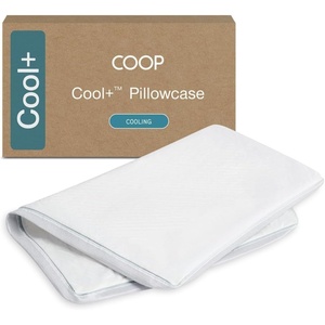 image:imageCoop Cool Pillow Cover Queen Size Cooling Pillow Cover for Memory Foam Pillows Ultra Soft WrinkleResistant amp Breathable Cases with Zipper Cooling Bed Pillow Cover for Hot SleepersEden Cool Pillowcase