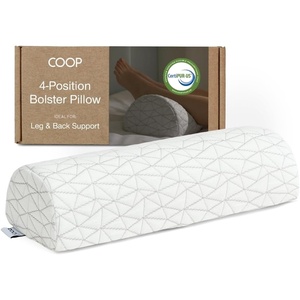 image:imageCoop Home Goods Leg Support amp Knee Pillow for Side Sleeper Adjustable Soft Orthopedic Leg Pillow for Sleeping Pregnancy Sciatica Back Hip and Joint Support with Washable CoverBolster