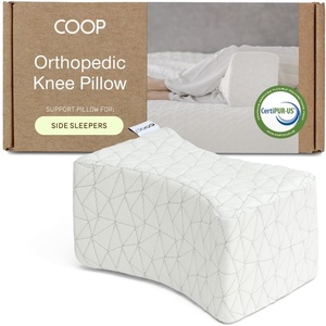 image:imageCoop Home Goods Leg Support amp Knee Pillow for Side Sleeper Adjustable Soft Orthopedic Leg Pillow for Sleeping Pregnancy Sciatica Back Hip and Joint Support with Washable CoverKnee