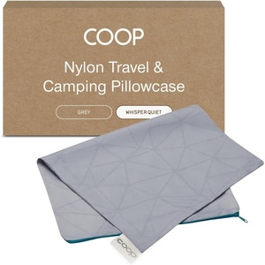 image:imageCoop Home Goods UltraTech Pillow Protector for Memory Foam Pillows Waterproof Pack of 2 Queen Size Pillow Covers OekoTex Certified Breathable Zippered Covers Machine WashableTravel Grey
