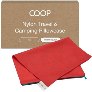 image:imageCoop Home Goods UltraTech Pillow Protector for Memory Foam Pillows Waterproof Pack of 2 Queen Size Pillow Covers OekoTex Certified Breathable Zippered Covers Machine WashableTravel Red
