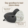image:imageCoop Home Goods AirJustable Travel Neck Pillow Inflatable Adjustable Support for Neck amp Chin Compact Soft Memory Foam Comfort Airplane Travel Essentials Cooling amp Washable Cover