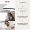image:imageCoop Home Goods Eden Pillow amp Protector King Bundle Set Includes 2 Eden Pillows amp 2 UltraTech Waterproof Pillow Protectors