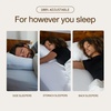 image:imageCoop Home Goods Extra Oomph Fill CrossCut Memory Foam Medium Density Pillow Fill Extra Fill Bag Refill to Customize Your Premium Adjustable Pillow GREENGUARD Gold and CertiPURUS CertifiedExtra Phluff for Essence Pillow