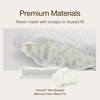 image:imageCoop Home Goods Extra Oomph Fill CrossCut Memory Foam Medium Density Pillow Fill Extra Fill Bag Refill to Customize Your Premium Adjustable Pillow GREENGUARD Gold and CertiPURUS CertifiedExtra Oomph for Orthopedic Pillow