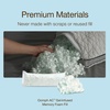image:imageCoop Home Goods Extra Oomph Fill CrossCut Memory Foam Medium Density Pillow Fill Extra Fill Bag Refill to Customize Your Premium Adjustable Pillow GREENGUARD Gold and CertiPURUS CertifiedExtra Oomph for Eden Pillow