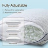 image:imageCoop Home Goods Extra Oomph Fill CrossCut Memory Foam Medium Density Pillow Fill Extra Fill Bag Refill to Customize Your Premium Adjustable Pillow GREENGUARD Gold and CertiPURUS CertifiedExtra Oomph for Eden Pillow